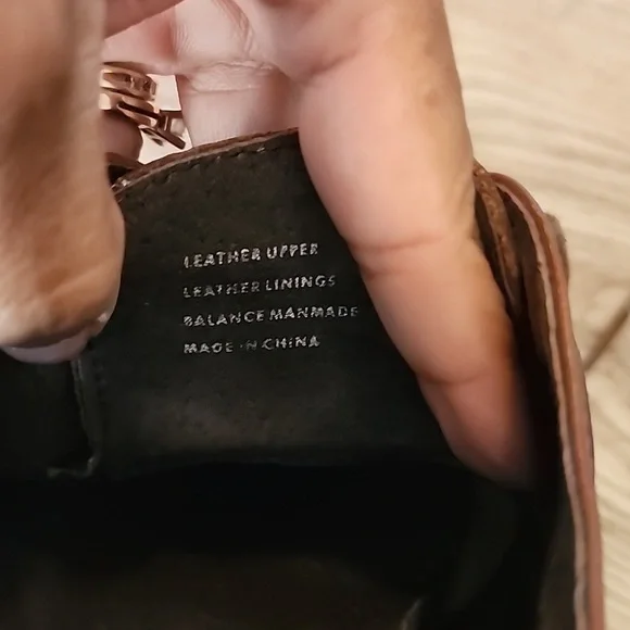 Stacy Adams Mens Dickinson Cap Toe Oxford Shoes Cognac Brown Roynd Toe Size 9W - Picture 10 of 11